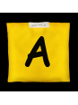 Woreczek gimnastyczny z literką A - szkolny Akson Woreczek gimnastyczny z literką A - szkolny Akson