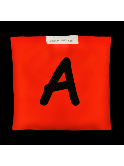 Woreczek gimnastyczny z literką A - szkolny Akson