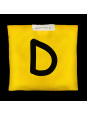 Woreczek gimnastyczny z literką D - szkolny Akson