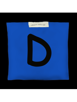 Woreczek gimnastyczny z literką D - szkolny Akson