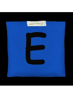 Woreczek gimnastyczny z literką E - szkolny Akson