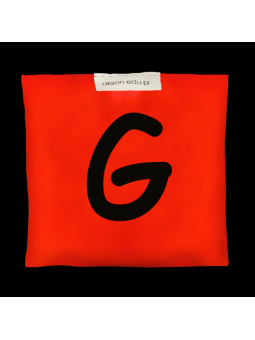 Woreczek gimnastyczny z literką G - szkolny Akson