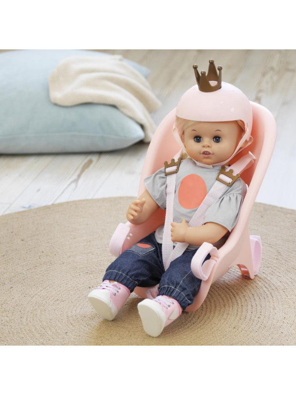 Fotelik rowerowy dla lalki zabawka dla dzieci nauka bezpieczeństwa Skrallan Fotelik rowerowy dla lalki zabawka dla dzieci nauka bezpieczeństwa Skrallan