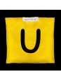 Woreczek gimnastyczny z literką U - szkolny Akson Woreczek gimnastyczny z literką U - szkolny Akson