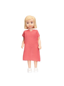 Lalka dziewczynka do domku dla lalek rodzina Charlie, zabawka, lalki Lundby