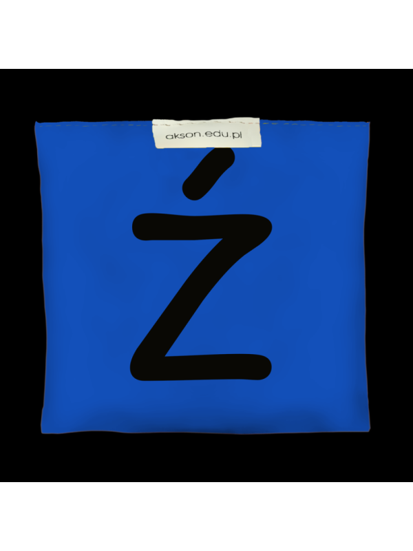 Woreczek gimnastyczny z literką Ź - szkolny Akson Woreczek gimnastyczny z literką Ź - szkolny Akson