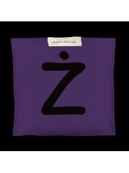 Woreczek gimnastyczny z literką Ż - szkolny Akson