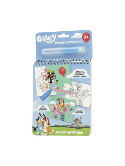 Kolorowanka wodna Bluey