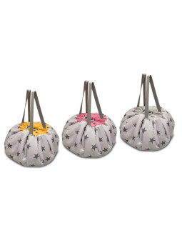 Worek mięciutka mata na zabawki 3w1 wzór GWIAZDKI