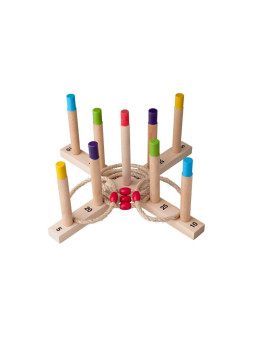 Drewniana gra zręcznościowa Hoopla