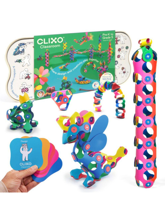 Clixo, Classroom Pack, 100 elementów