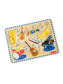 Puzzle dźwiękowe - Instrumenty muzyczne