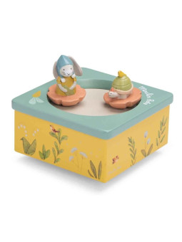 Pozytywka drewniana KRÓLICZEK I ŻÓŁW 678105