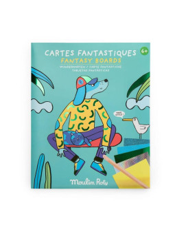 Zestaw z folią transferową LES LOUFOQUES 683600