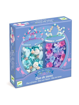 Zestaw tworz. biżuterii 2 TIARY niebieski DJ00038