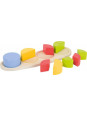 Zabawka sorter drewniany z kształtami i kolorami small foot design - drewniany sorter dla 2 latka Zabawka sorter drewniany z kształtami i kolorami small foot design - drewniany sorter dla 2 latka
