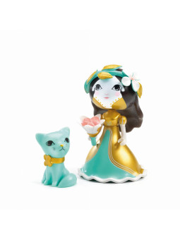 Figurka księżniczki EVA z kotkiem DJ06783