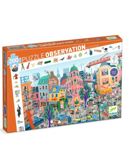 Puzzle obserwacja MIASTO 200 elem. DJ07515