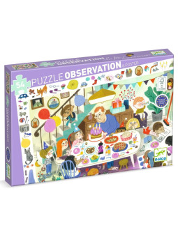 Puzzle obserwacja URODZINY 54 elem. DJ07566