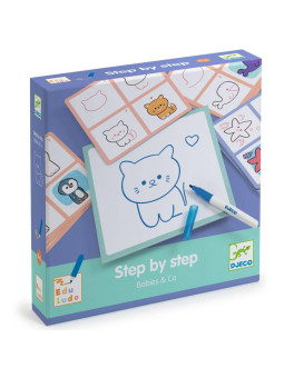 Eduludo Krok po kroku MAŁE ZWIERZĄTKA DJ08246