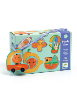 Puzzle duo POJAZDY DJ08270