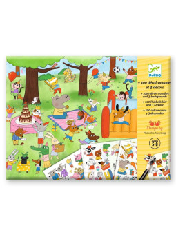 Zestaw kalkomanii - IMPREZA DJ09355