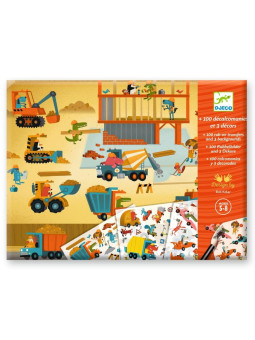 Zestaw kalkomanii - POJAZDY  DJ09357