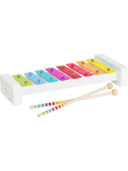 Zabawka muzyczna Ksylofon  8 tonowy dla dzieci, cymbałki small foot design- drewniana zabawka muzyczna dla 3 latka