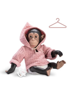 Różowa bluza dla małpki Lola Asi 3607600 - 32 cm