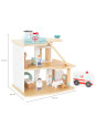 VIGA Drewniany Szpital Z Karetką Winda Zestaw 15 el VIGA Drewniany Szpital Z Karetką Winda Zestaw 15 el