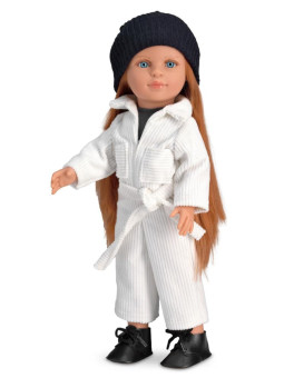 Lalka Nina pachnąca wanilią Magic Baby 42118 - Dziewczynka, 42 cm, Brzuszek: Winylowy, Kolor oczu: Niebieski, Kolor włosów: