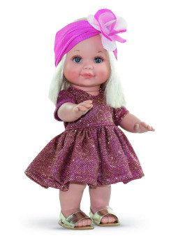 Lalka Betty pachnąca wanilią Magic Baby 3172 - Dziewczynka, 30 cm, Brzuszek: Winylowy, Kolor oczu: Niebieski, Kolor włosów: