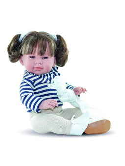 Lalka Marina pachnąca wanilią Magic Baby 46320 - Dziewczynka, 47 cm, Brzuszek: Winylowy, Kolor oczu: Brązowy, Kolor włosów: