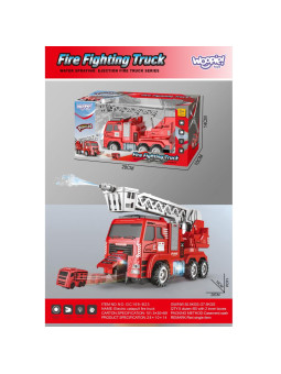 WOOPIE Interaktywny Wóz Strażacki z Ruchomą Drabiną