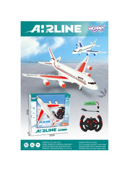 WOOPIE Zdalnie Sterowany Samolot Pasażerski Airline