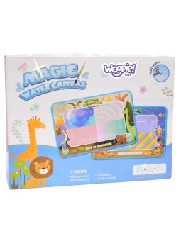 WOOPIE Magiczna Mata do Malowania Wodą XXL Pieczątki Cyferki 100cm