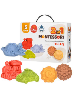 Sensoryczne pojazdy z piłkami 2w1 Tullo