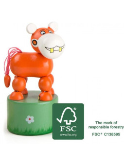 Tańcząca figurka Hippo