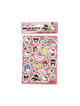 Zestaw naklejek do zabawy 70 sztuk, zabawka dla dzieci naklejki Hello Kitty