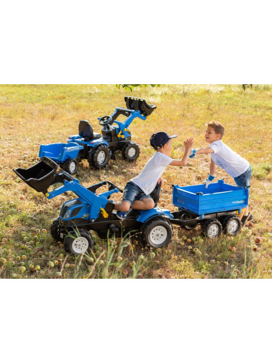Rolly Toys Przyczepa wywrotka RollyMega Trailer Niebieska