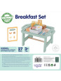 WOOPIE GREEN Zestaw Śniadaniowy z Tacą i Akcesoriami Serwis Pastelowy WOOPIE GREEN Zestaw Śniadaniowy z Tacą i Akcesoriami Serwis Pastelowy