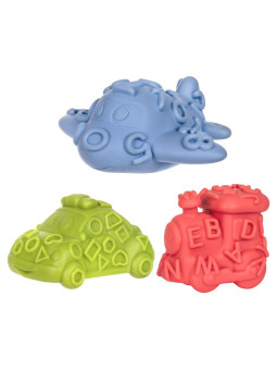 Pojazdy sensoryczne do kąpieli 3 szt. Tullo