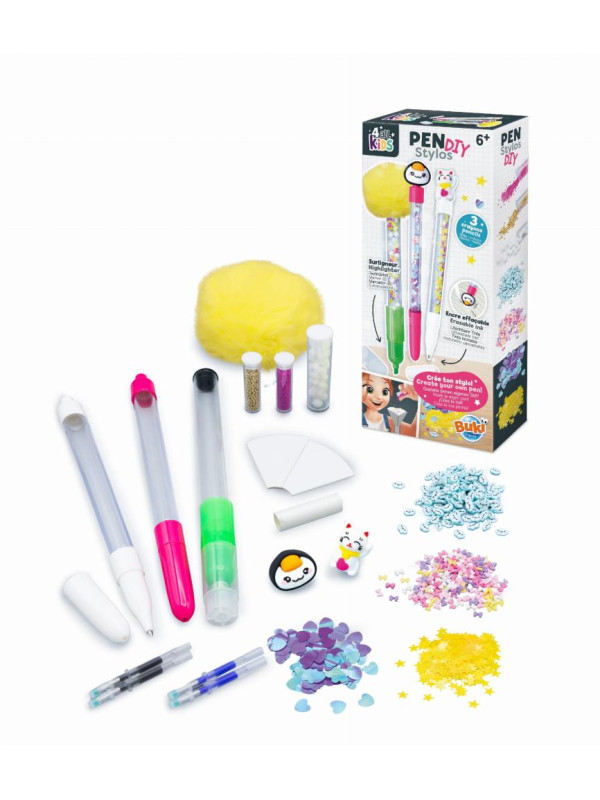 Zestaw DIY - długopisy i mazak KAWAI FK008