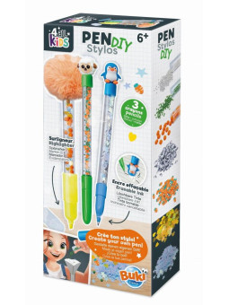 Zestaw DIY - długopisy i mazak ZWIERZĄTKA FK009