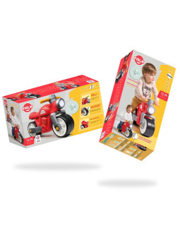 Falk Jeździk Biegowy Ciche Koła Motor Prem1er Retro Czerwony 1+