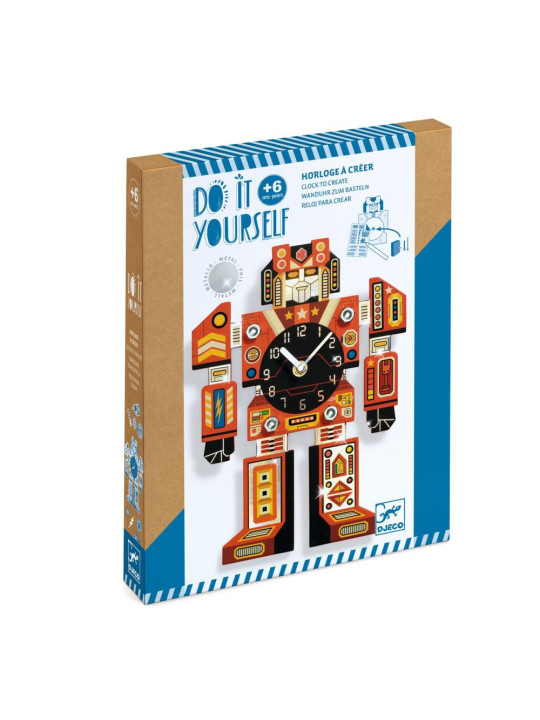 Zrób to sam - ZEGAR ROBOT DJ07984