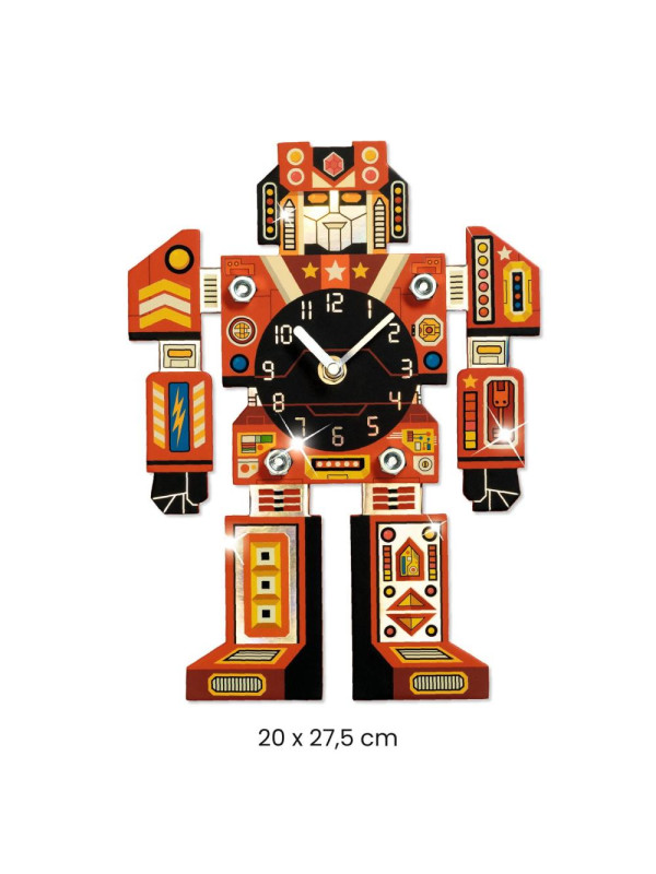 Zrób to sam - ZEGAR ROBOT DJ07984