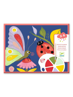 Malowanie z paletą farb OWADY DJ09134