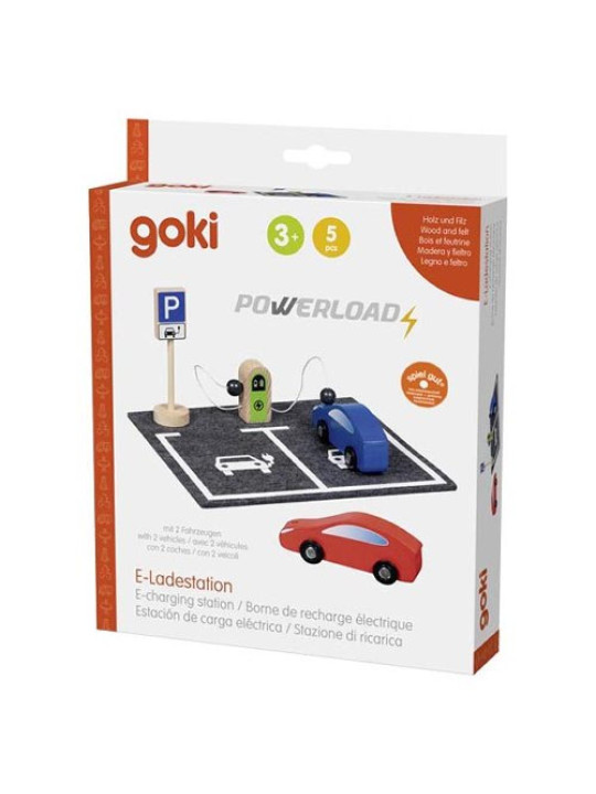 E-charging station PowerLoad, with 2 vehicles