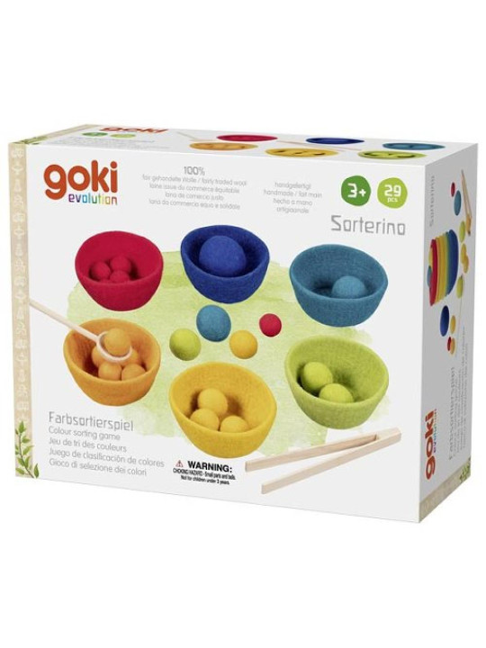 Color sorting game Sorterino